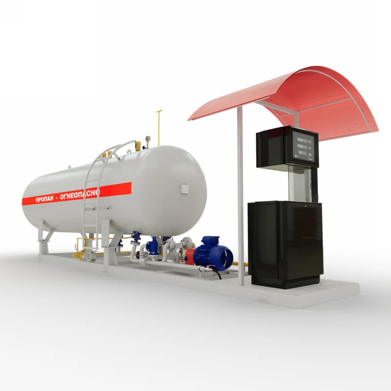 Заправочный модуль LPG с колонкой "Шельф LPG-1"