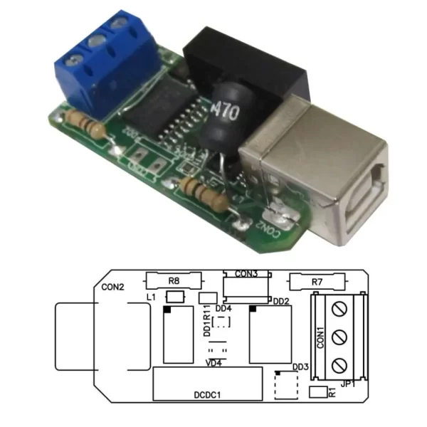 Плата интерфейсная USB